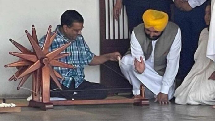 In many homes in Punjab, women still spin the wheel Bhagwant Maan